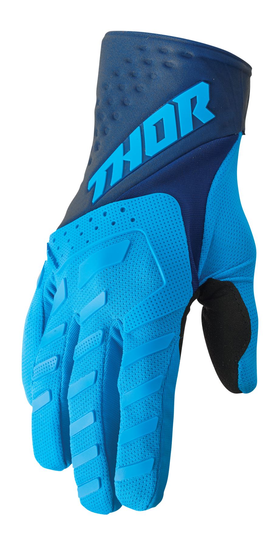 Thor 2024 Motocross Gloves Spectrum Blue